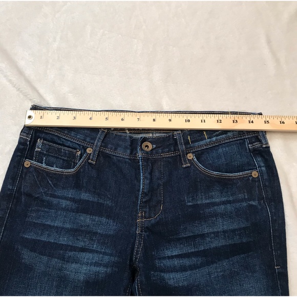 Madewell Rail Straight mid rise dark wash jeans - Picture 8 of 11